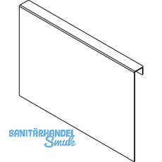 BLUM AMBIA-LINE Adapterprofil Hhe C, B242 mm, Stahl Seidenwei