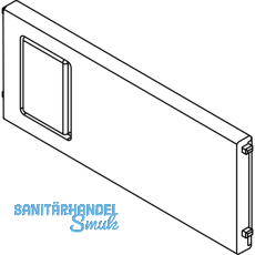 BLUM AMBIA-LINE Querteiler zu Schubkastenrahmen schmal, B100mm, KS Seidenwei