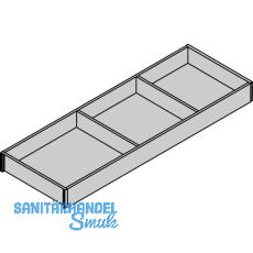 BLUM AMBIA-LINE Schubkastenrahmen breit, NL600mm, B200mm, Bardolino Eiche