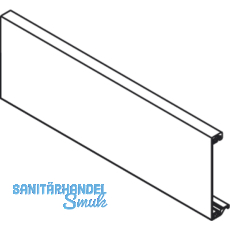 BLUM TANDEMBOX Vorderstck ohne Nut, seidenwei