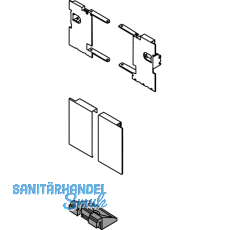 BLUM LEGRABOX Fronthalter Innenschubkasten H M, INOX (Anti-Fingerprint)