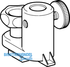 Geberit Sockel  zu Absttzgabel 356831