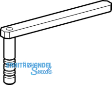 Geberit Absttzung  schwenkbar