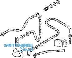 Geberit Umbauset  f. AP-Splkasten von