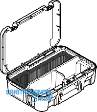 Geberit Werkzeugkoffer leer