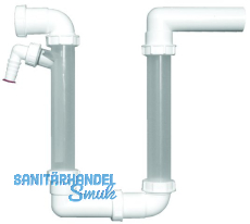 HL136.2 Kondensatsifon DN40 m. transparenten Standrohren