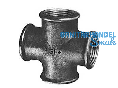 Kreuz-T-Stck 180 3/4\ verz.