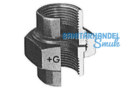 Verschraubung 330 5/4\ verzinkt