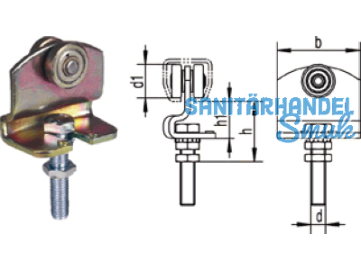 Rollapparat Helm 490 einpaarig 049020