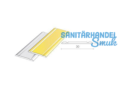 Teppichabschlussleiste flach L = 2700 mm B = 30 mm sand SB
