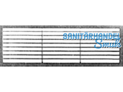 Lftungsgitter L 902 171x42 mm weiss Einbauma 165x36 mm Einbautiefe 8 mm