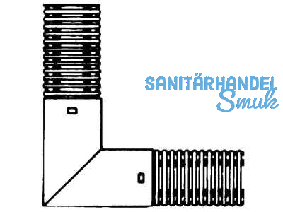 Winkelstck 90Gr. Sws 100 mm