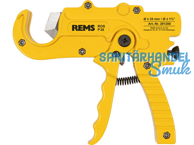 Rohrschere Rems ROS P 35 Schnellr.(1 3/8\) fr Kunststoff 291200