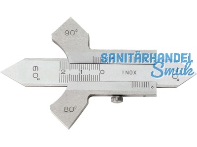 Schweissnahtlehre Format 20mm mit Nonius 44610020