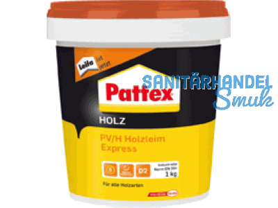 Holzleim PV/H Express Pattex 1 kg 1487013 VOC=0,0%