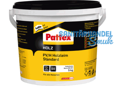 Holzleim PV/H STANDARD Pattex 5 kg 1487026 VOC=0,0%