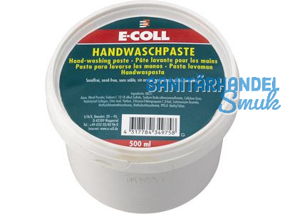 Handwaschpaste 10L Eimer Premium 3060.7724 E-Coll VOC = 0,0 %