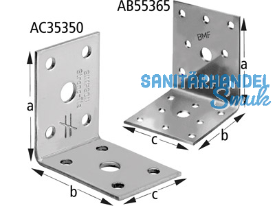 Winkelverbinder Typ AC35350 50 x 50 x 2.0 x 35 AC35350