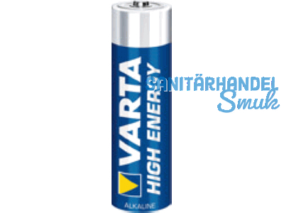 Varta-Mignonzelle Alkali 4906 AA LR6 (Sb=4 Stk.) blau