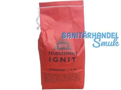 Ignit Feuerzement 2 kg(Rot)