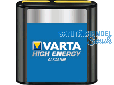 Varta-Flachbatterie Alkal 4912 3LR12 (Sb=1 Stk) blau