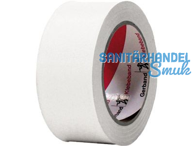 Bautenschutzband 50mmx33m 566 weiss