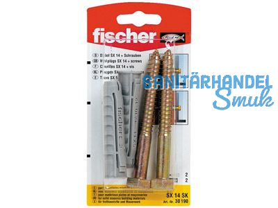 Fischer Dbel mit Schraube SX 14 SK 30190 SB