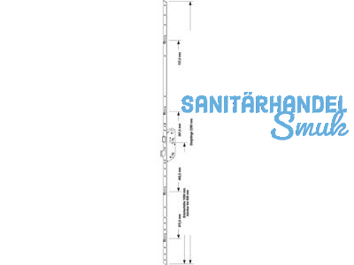 Secury Trverschluss R4 -Norm Dorn 55 55/88/8,5/2285x20 links/rechts