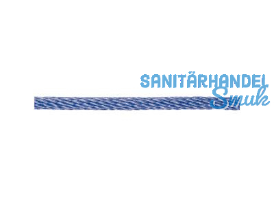 PP-Seil 12 mm blau 46058 spiralgeflochten 55 lfm