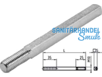 Wechselstift 5910 9,0 x 135 mm TS 58 - 88 mm 400430