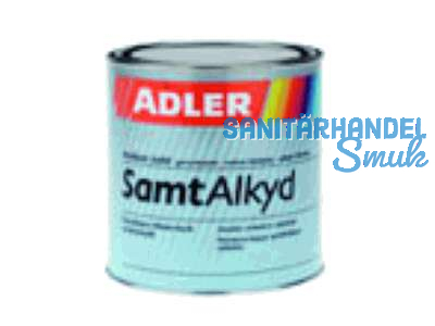 Kunstharzlack Samt-Alkyd W20 weiss 2,5 L Nur fr Gewerbekunden VOC=23,66%