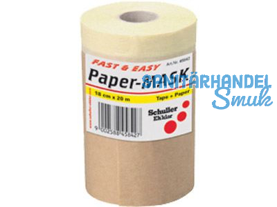 Abdeckpapier Paper-Mask Ersatzrolle 20m 45844 30 cm