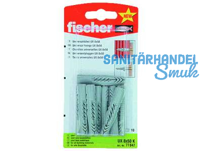 Fischer Universaldbel UX 8 x 50 K 77847 SB