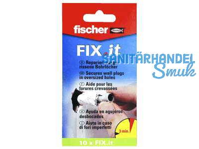 Fischer Gips-Pads FIX.it (Karte 10 Stk) 92507 SB