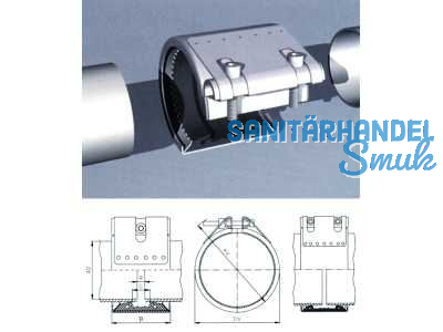 Straub Grip L EPDM 219.1 ES