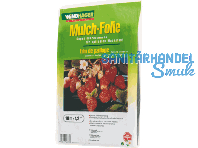 Mulch-Folie 10 x 1,2 m Nr.06330 / 06752