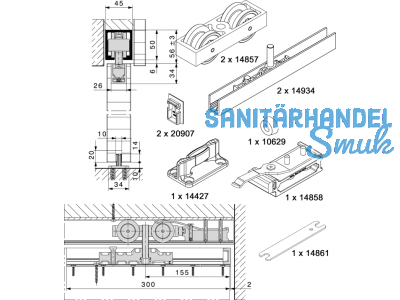 Grundkarton Hawa 120/B 14936