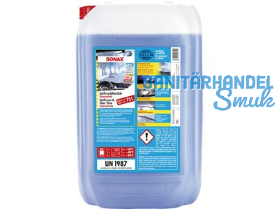 Antifrost und Klarsicht konzentrat Sonax 25l 332705 VOC = 57,50 %