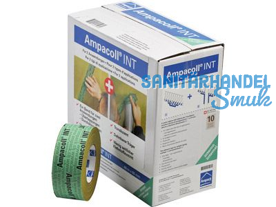 AMPACOLL Klebeband INT 60 mm x 40 m fr Innen