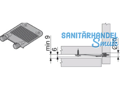 Tandembox Frontstabilisator Z96.10E1 644.898.0