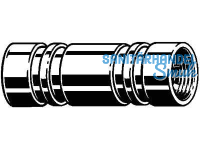 Viega Geopress Reparaturkupplung mit SC-Contur,Rotguss 9615.5 DN40