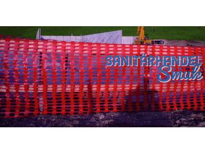 Schmidts Bauzaun orange 50 x 1,2 M