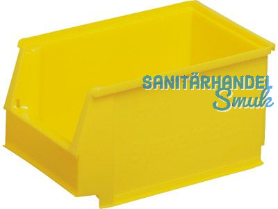 Sichtlagerkasten - Systembox SB5 160x100x75mm gelb