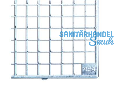 Lftungsschachtrost Mea MW 30/30 mm 41 x 24,3 cm 051302529