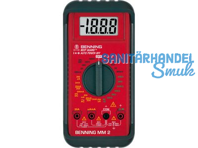 Multimeter Digital MM2 Batt. 1x9V 0.1-1000V 55870005