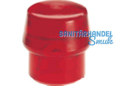 Schonhammerkopf 60mm Plastik rot hart 68201060