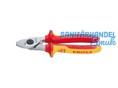 Kabelschere Knipex 165mm 9516 VDE isol.