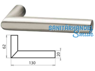 Lochteil 2552-LT 8,5mm Edelstahl