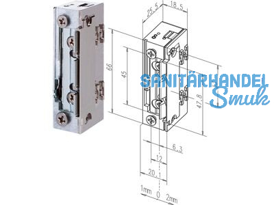 Trffner 118E.13 ohne Schliessblech 10-24V AC/DC links/rechts