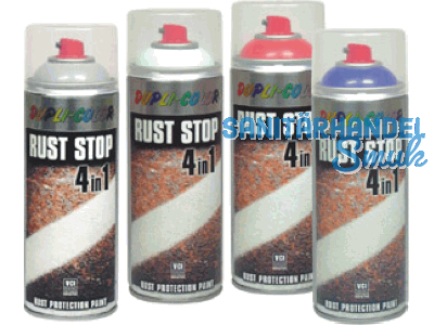 Rostschutzspray 4in1 Rust Stop 400ml RAL7011 eisengrau VOC=80,4%